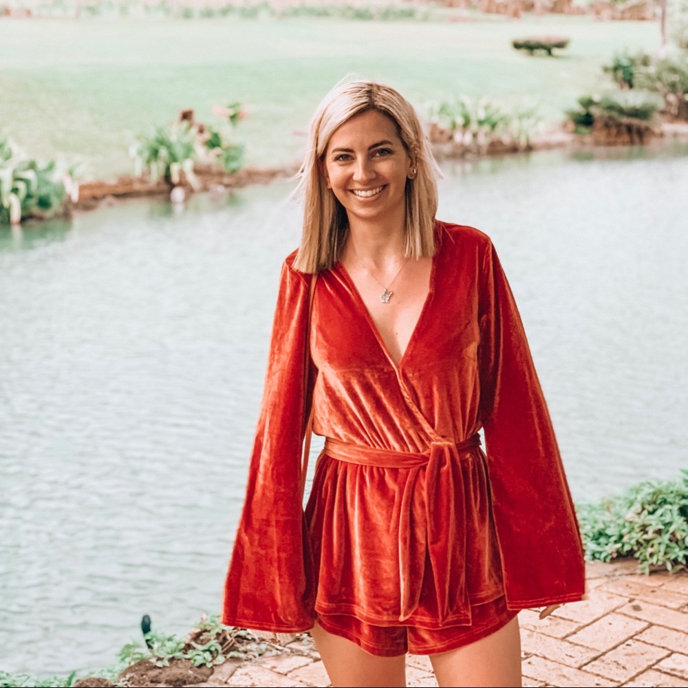Sabo Skirt Burnt Orange Romper